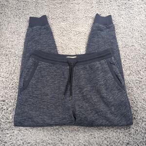 Hollister Pants Men Small Blue Fleece Tapered Athleisure Sweatpants Gym Jogger